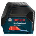 Rotary Lasers | Bosch GCL2-160PLUSLR6 Self-Leveling Cross-Line Laser with Plumb Points and L-Boxx Carrying Case image number 2