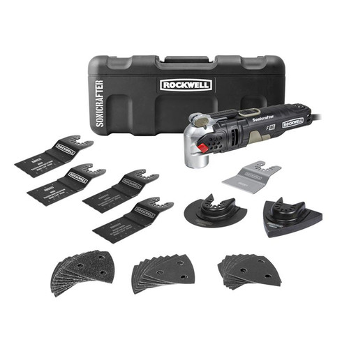 Oscillating Tools | Rockwell F50 Sonicrafter F50 4 Amp Oscillating Multi-Tool 34-Piece Kit image number 0