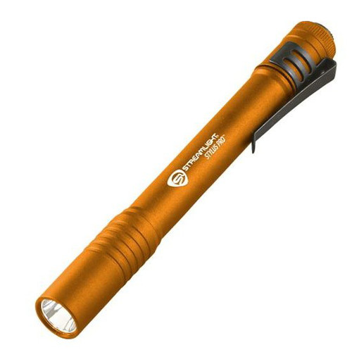 Flashlights | Streamlight 66128 Stylus Pro White LED Penlight (Orange) image number 0