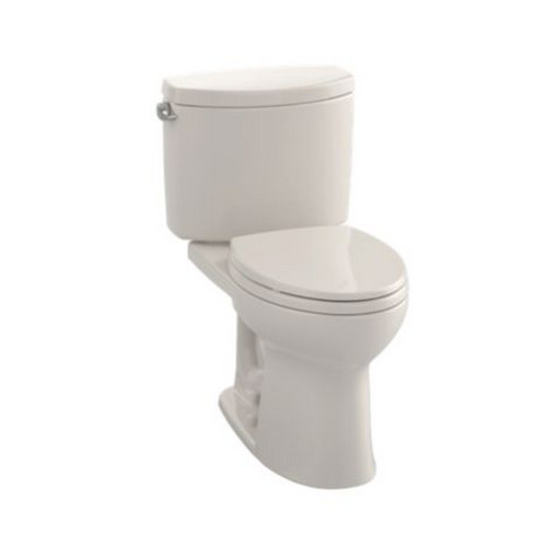 Toilets | TOTO CST454CEFG#12 Drake II Elongated 2-Piece Floor Mount Toilet (Sedona Beige) image number 0