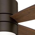 Ceiling Fans | Casablanca 59069 Bullet 54 in. Contemporary Brushed Cocoa Burnt Walnut Indoor Ceiling Fan image number 4