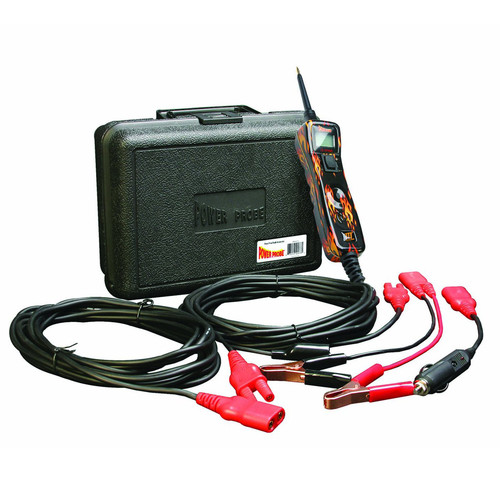 Tire Gauges | Power Probe PP319FIRE Power Probe III Circuit Tester Kit (Fire) image number 0