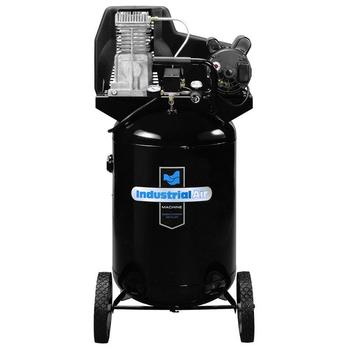 Portable Air Compressors | Industrial Air IL1982713 1.9 HP 27 Gallon Oil-Lube Vertical Dolly Air Compressor image number 0