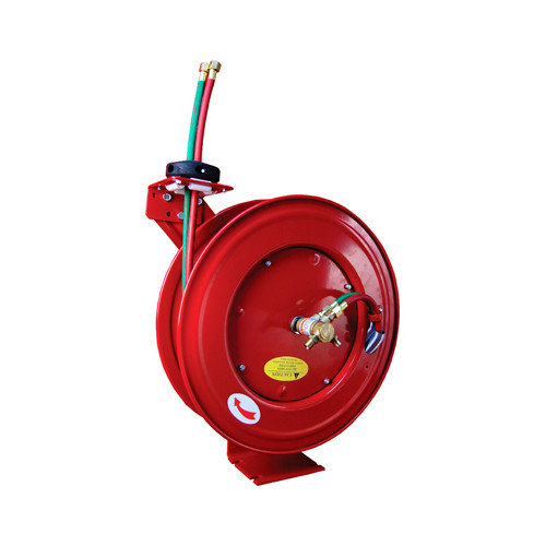 Air Hoses and Reels | ATD 31170 1/4 in. x 50 ft. Retractable Twinline Hose Welding Reel image number 0