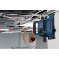 Rotary Lasers | Bosch GRL300HVD Self-Leveling Interior Rotary Laser with Layout Beam Kit image number 1