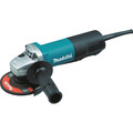 Angle Grinders | Makita 9557PB 4-1/2 in. Paddle Switch AC/DC Angle Grinder image number 0