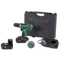 Drill Drivers | Factory Reconditioned Hitachi DS18DVF3M 18V Ni-Cd 1/2 in. Cordless Drill Driver Kit (1.4 Ah) image number 0