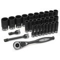 Socket Sets | Grey Pneumatic 82229MD 29-Piece 1/2 in. Drive 12-Point Metric Deep Impact Duo-Socket Set image number 0