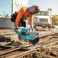 Concrete Saws | Makita GEC01Z 80V max XGT (40V max X2) Brushless Lithium-Ion 14 in. Cordless AFT Power Cutter with Electric Brake (Tool Only) image number 15