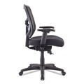  | Alera ALEEL42BME10B Elusion Series Mid-Back Swivel/Tilt Mesh Chair with 17.9 in. - 21.8 in. Seat Height - Black image number 2