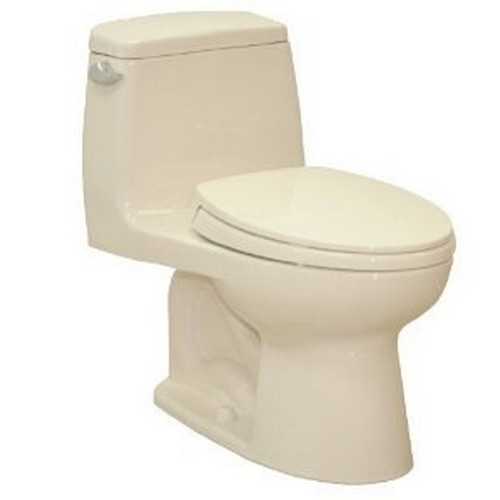 Fixtures | TOTO MS854114S#03 UltraMax Elongated 1-Piece Floor Mount Toilet with SoftClose Seat (Bone) image number 0