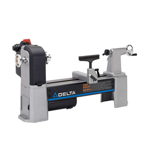 Wood Lathes | Delta 46-460 12-1/2 in. Variable-Speed Midi Lathe image number 0