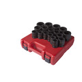 Sockets | Sunex 4684 17-Piece 3/4 in. Drive Metric Heavy-Duty Impact Socket Set image number 1