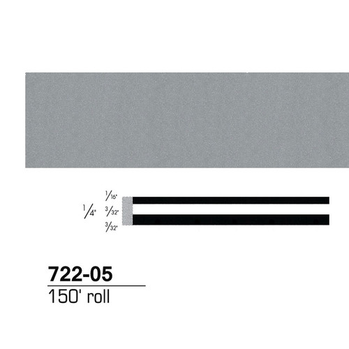  | 3M 72205 Scotchcal Striping Tape, Silver Metallic, 1/4 in. x 150 ft. image number 0