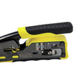 Crimpers | Klein Tools VDV226-110 Ratcheting Cable Crimper/Stripper/Cutter for Pass-Thru Connectors image number 4