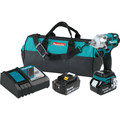 Impact Wrenches | Makita XWT02MB 18V LXT 4.0 Ah Cordless Lithium-Ion Brushless 3-Speed 1/2 in. Impact Wrench Kit image number 0