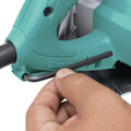 Concrete Dust Collection | Makita 4100KB 5 in. Dry Masonry Saw with Dust Extraction image number 7