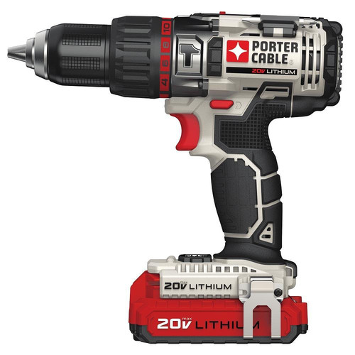 Hammer Drills | Factory Reconditioned Porter-Cable PCC620LBR 20V MAX Lithium-Ion 2-Speed 1/2 in. Cordless Hammer Drill Kit (2 Ah) image number 0