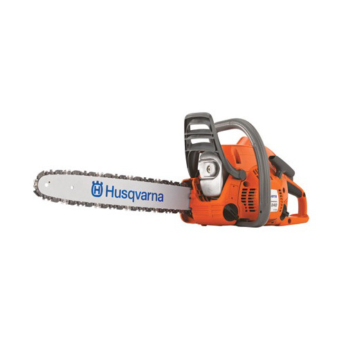 Chainsaws | Husqvarna 450 II E-Series 50.2cc Gas 18 in. Rear Handle Chainsaw image number 0