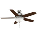 Ceiling Fans | Casablanca 54023 54 in. Concentra Gallery Brushed Nickel Ceiling Fan with Light image number 2