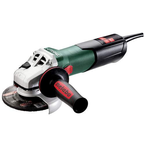 Angle Grinders | Metabo 603625420 WEV 11-125 11 Amp 2,800 - 10,500 RPM Variable Speed 4.5 in. / 5 in. Corded Angle Grinder with Lock-on image number 0