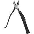 Pliers | Klein Tools M2017CSTA 9 in. Aggressive Knurl Slim-Head Ironworker's Pliers Comfort Grip image number 3