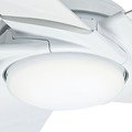 Ceiling Fans | Casablanca 59091 54 in. Contemporary Stealth Snow White Indoor Ceiling Fan image number 6