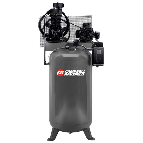 Stationary Air Compressors | Campbell Hausfeld CE7050 5.0 HP Two-Stage 80 Gallon Oil-Lube Stationary Vertical Air Compressor image number 0