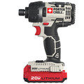 Impact Drivers | Factory Reconditioned Porter-Cable PCCK640LBR 20V MAX Cordless Lithium-Ion 1/4 in. Hex Impact Driver image number 2