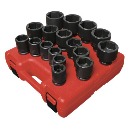 Sockets | Sunex 4683 17-Piece 3/4 in. Drive SAE Heavy-Duty Impact Socket Set image number 0
