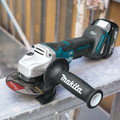Angle Grinders | Makita XAG10M 18V LXT BL Brushless Lithium-Ion 4.0 Ah 4-1/2 in. Paddle Switch Cut-Off/Angle Grinder Kit image number 10