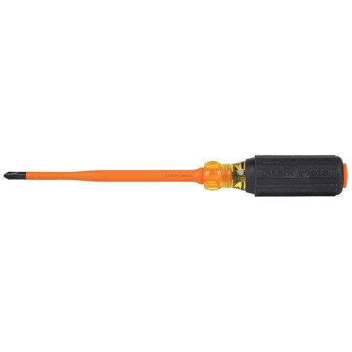 Screwdrivers | Klein Tools 6936INS #2 Phillips 6 in. Round Shank Insulated Screwdriver image number 0