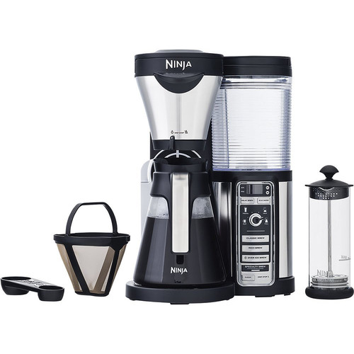 Recon Sale | Factory Reconditioned Ninja CF080REF Coffee Bar with Glass Carafe & Auto-IQ One Touch Intelligence image number 0