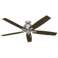 Ceiling Fans | Hunter 54172 60 in. Donegan Brushed Nickel Ceiling Fan with Light image number 3