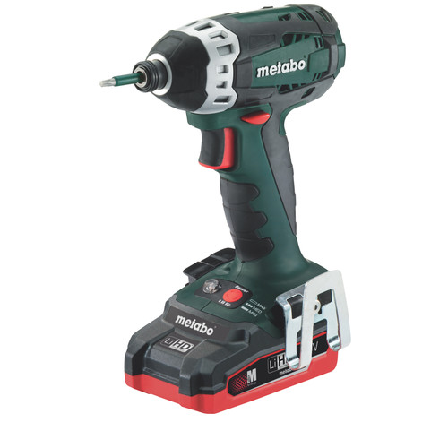 Impact Drivers | Metabo SSD18 LTX 200 18V 3.1 Ah Cordless LiHD 1/4 in. Hex Impact Driver Kit image number 0