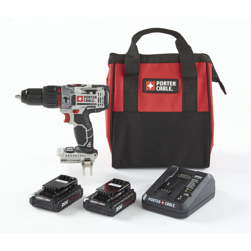 Hammer Drills | Porter-Cable PCC620LB-CPO 20V MAX 1.5 Ah Cordless Lithium-Ion 1/2 in. Hammer Drill Kit with 2 Batteries image number 0