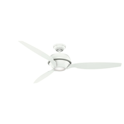 Ceiling Fans | Casablanca 59121 60 in. Contemporary Riello Snow White Indoor Ceiling Fan image number 0