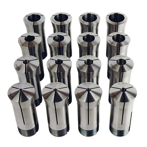 Tapping Collets | JET CS-5C 16-Piece 5-C Collet Set for Lathes and Grinders image number 0