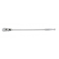 Ratchets | GearWrench 81363 24 in. 1/2 in. Drive Full Polish Locking Flex Head Teardrop Ratchet image number 1