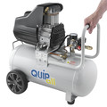 Portable Air Compressors | Quipall 8-2 2 HP 8 Gallon Oil Free Hotdog Air Compressor image number 6