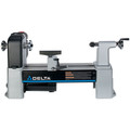 Wood Lathes | Delta 46-460 12-1/2 in. Variable-Speed Midi Lathe image number 1