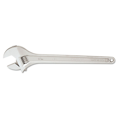 Wrenches | Proto J718 Adjustable 18 in. Wrench - Satin image number 0