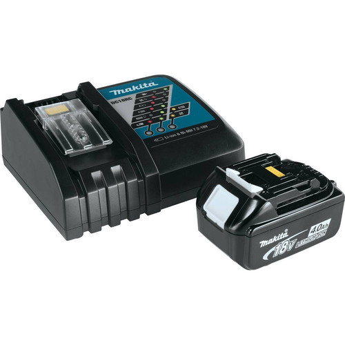 Battery and Charger Starter Kits | Makita BL1840DC1 LXT 18V Lithium-Ion Battery and Charger Starter Pack image number 0