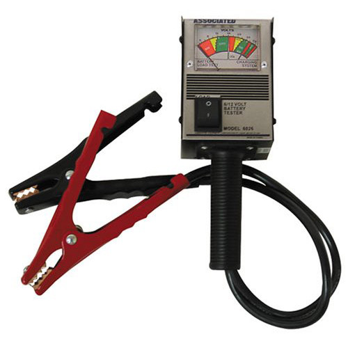 Battery and Electrical Testers | Associated Equipment 6026 6/12V Hand Held Load Tester image number 0