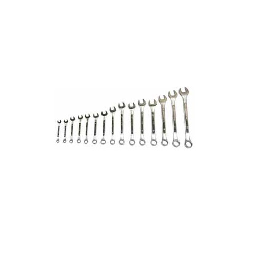 Combination Wrenches | ATD 1115 15-Piece Raised Panel Wrench Set Metric image number 0