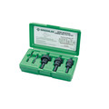 Bits and Bit Sets | Greenlee 50035991 5-Piece Carbide Tipped Hole Cutter Kit image number 1
