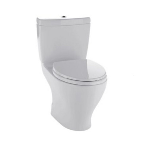 Fixtures | TOTO CST416M#11 Aquia II Elongated 2-Piece Floor Mount Toilet (Colonial White) image number 0