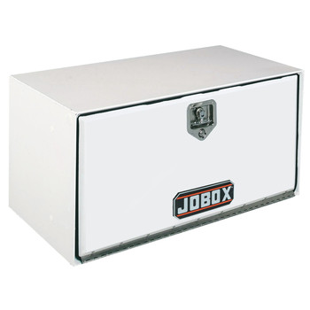 UNDERBED TRUCK BOXES | JOBOX 24 in. Long Heavy-Gauge Steel Underbed Truck Box (White)