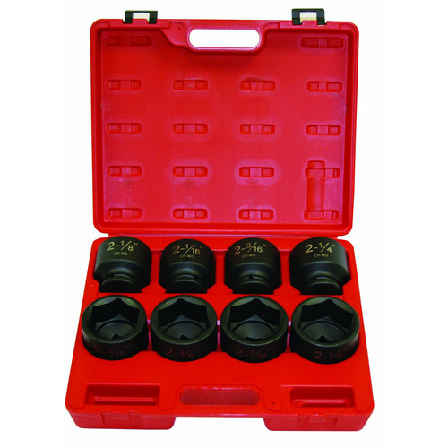 Sockets | ATD 6401 8-Piece 3/4 in. Drive 6-Point SAE Impact Socket Set image number 0