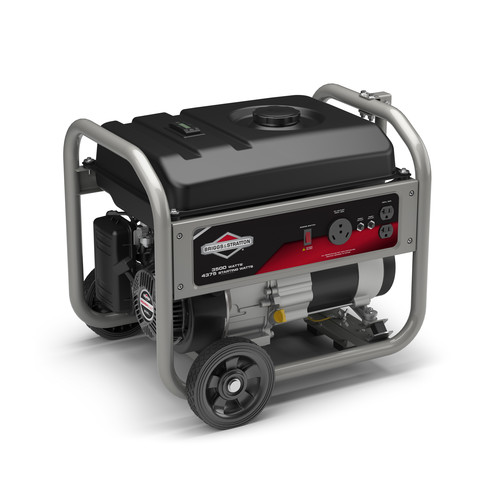 Portable Generators | Briggs & Stratton 30676 4,375 Watt 208cc Gas Powered Portable Generator image number 0